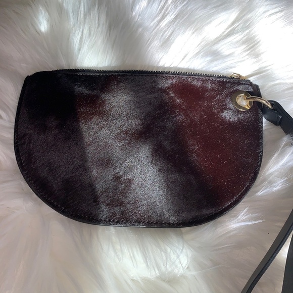 PUNTO FIBBIA Handbags - PUNTO FIBBIA Leather & Haircalf Wristlet